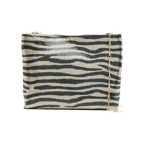 Rabanne Pixel Tiger-print Tote Bag