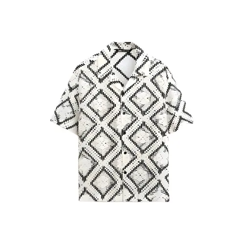 ZARA Shirts Men Nude/Black