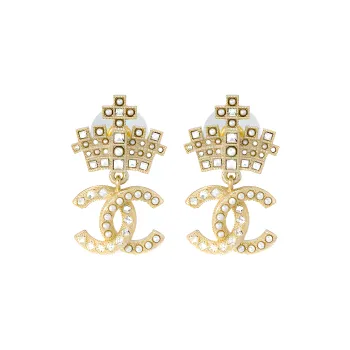 CHANEL Logo Brooch