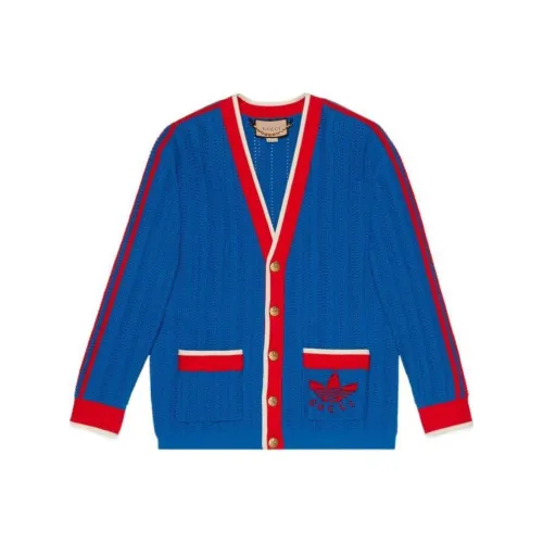 GUCCI x Adidas Originals FW22 Sweater Men's Blue