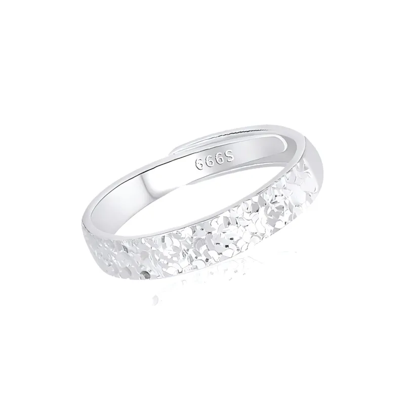 Daisy Dream 999 Fine Silver, Electroplated Rings Women's Silver-2