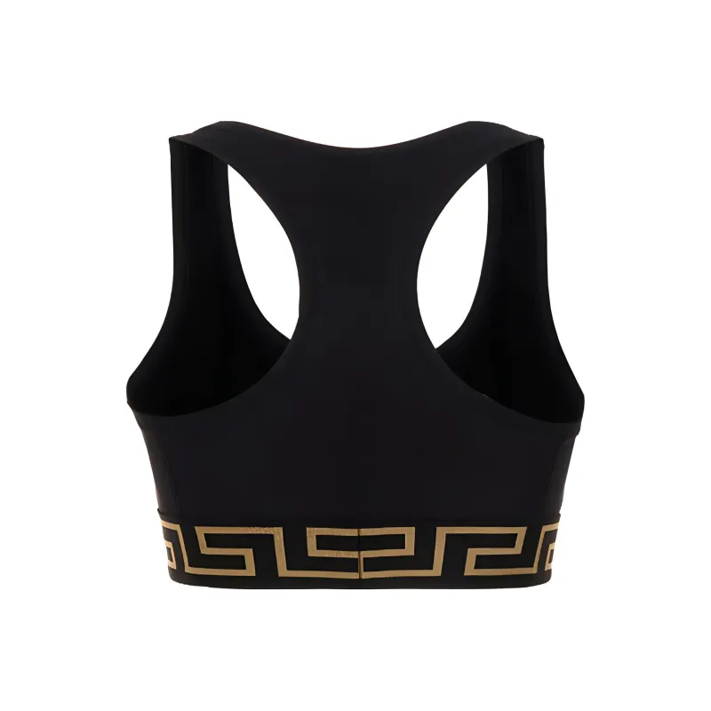 VERSACE Medusa Motif Scoop Neck Bra-1