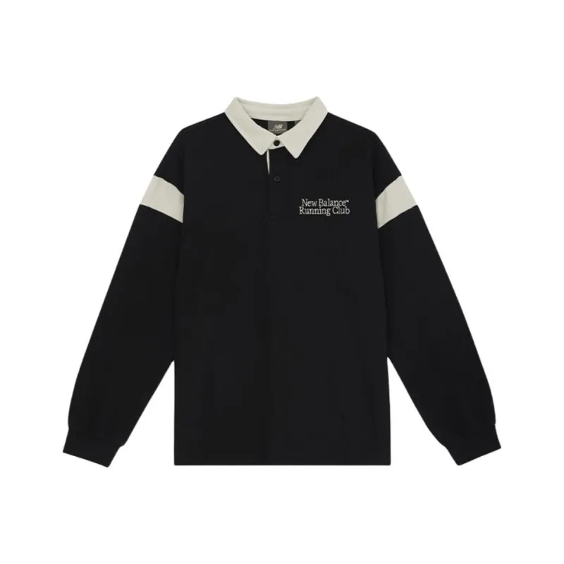 New Balance Polo Shirt Men's Black-0