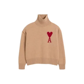 AMIPARIS Paris Ami De Coeur Logo Intarsia Knitted Jumper