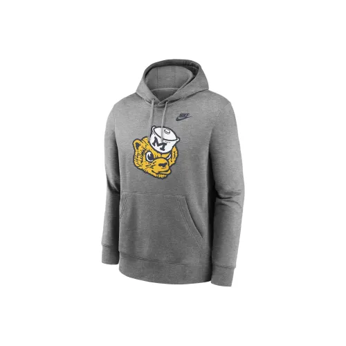Nike Michigan Wolverines Legacy Club Primary Logo Men's Nike College Pullover Hoodie