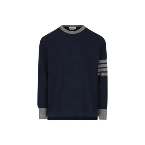 THOM BROWNE· Casual Pants Mens Marine Blue