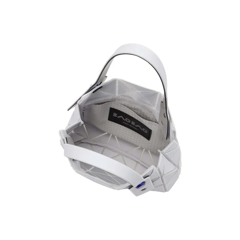 ISSEY MIYAKE CARAT PVC Handbag Mini Women's Gray-1