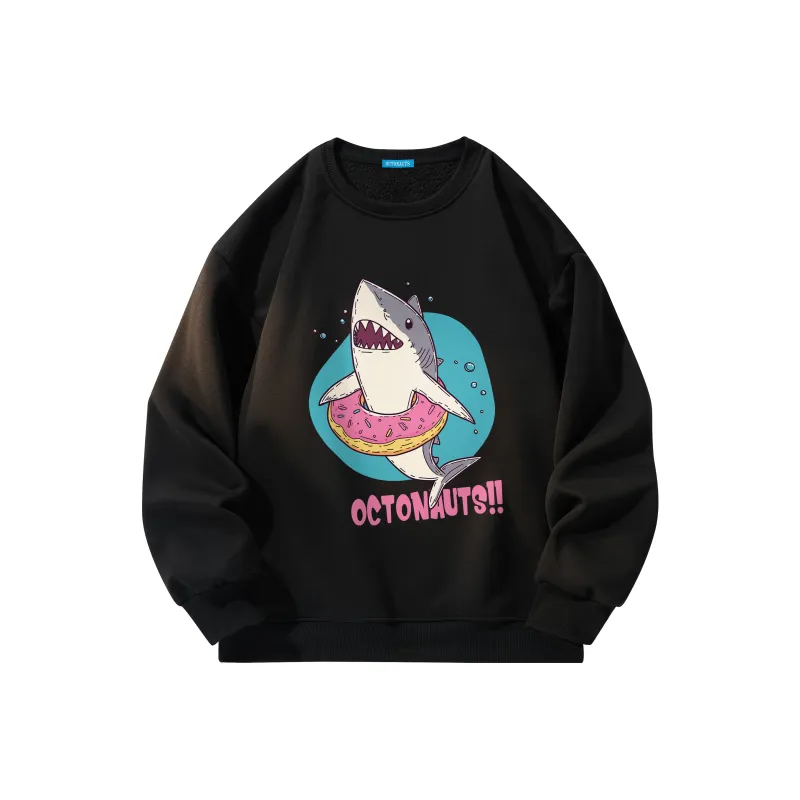 Small Columns Under The Sea Sweatshirt Unisex-2