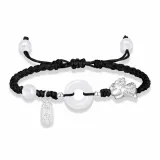 Peaceful Buckle Chinese Auspicious Animal Bracelet[Black]