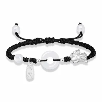 CHINA GOLD 999 Fine Silver Bracelets Unisex