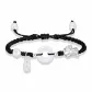 Peaceful Buckle Chinese Auspicious Animal Bracelet[Black]