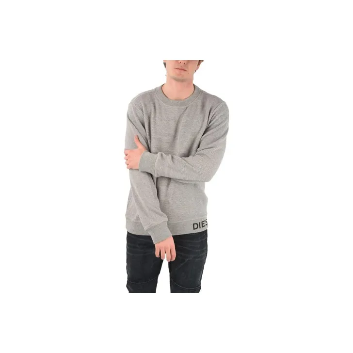 DIESEL Sweaters Men Gray-0