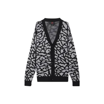 JORDAN Fight Heritage Knit Cardigan Asia Sizing