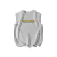 [100% cotton, Skin-Friendly]Heather Gray (Tf Yellow Storm)