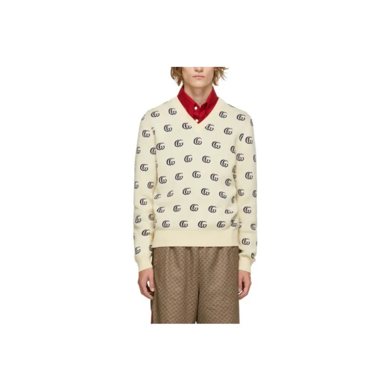 GUCCI Sweaters Men Beige-0