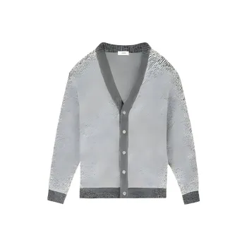 ZIOZIA Sweater Men's Light Gray