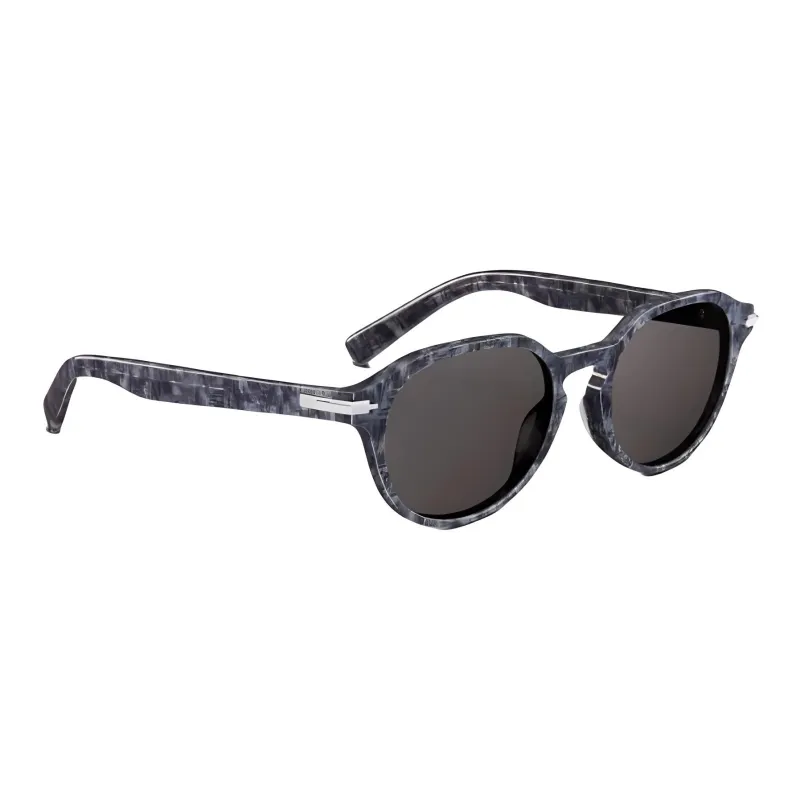 DIOR Oval Sunglasses Men's Gray-2