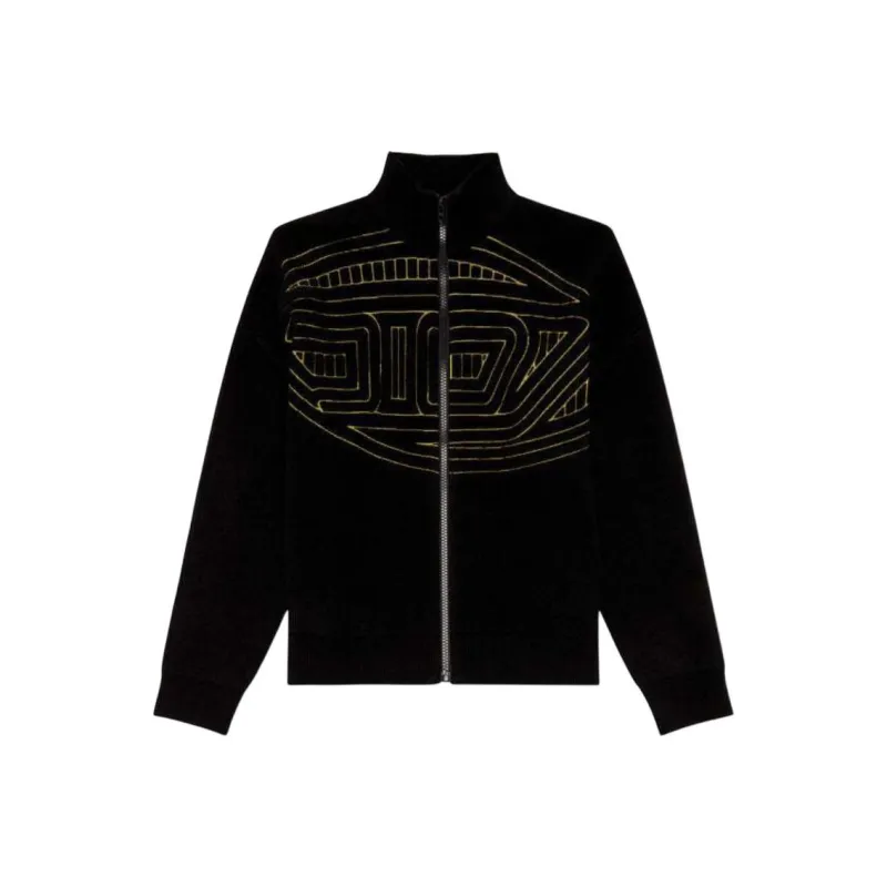 DIESEL K Ralus High Neck Cardigan-0