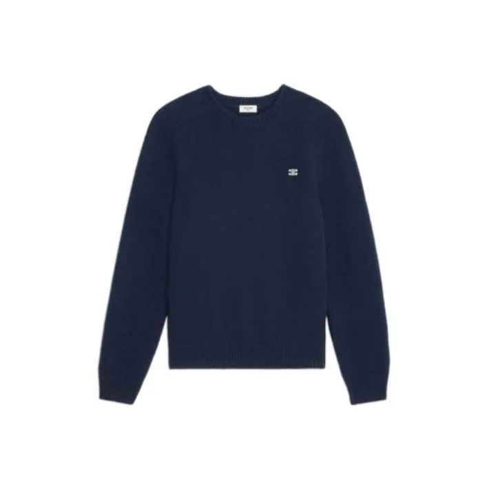 CELINE DYSFUNCTIONAL BAUHAUS Men's Collections FW22 Sweater Men's Marine Blue-0