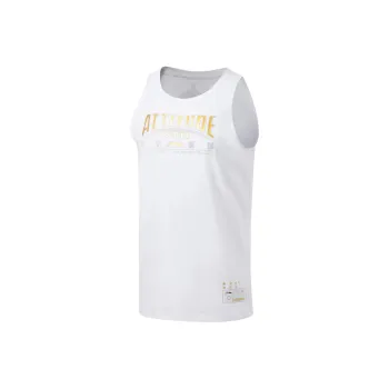 LiNing Sports Basketball Collection Vest Suspenders Men's Standard White