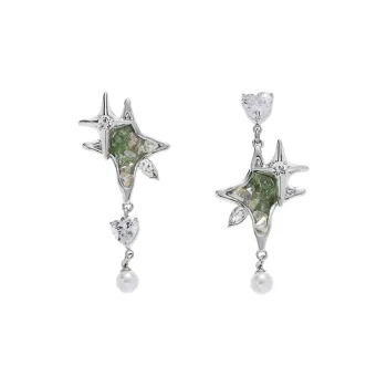 KING OF BLING Alloy Earrings Women's