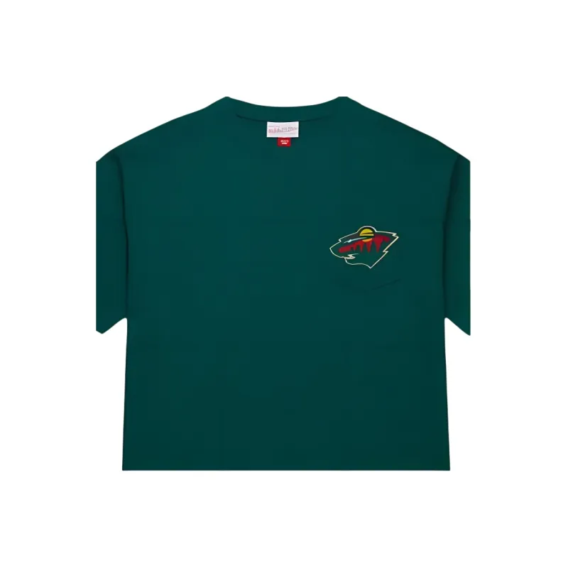 Mitchell Ness T Shirts Men Green-2