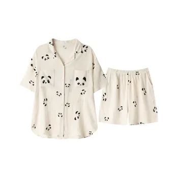 GOSO Pajama Set Women's Ivory White