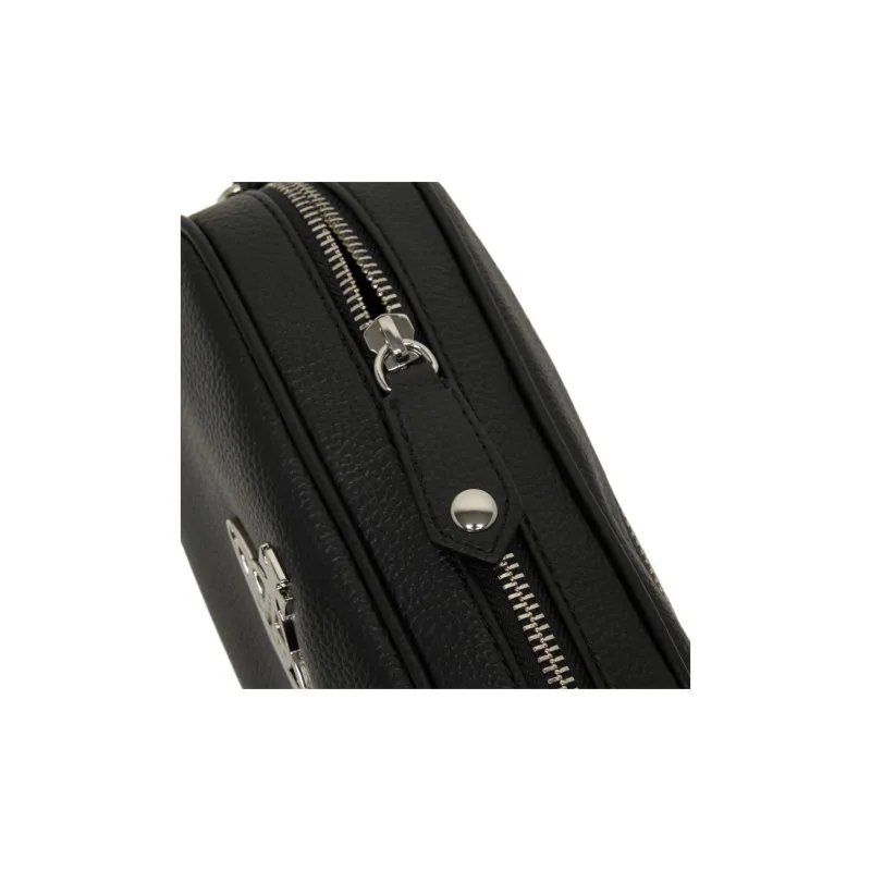 Vivienne Westwood ANNA Polyurethane Shoulder Bag Women's Black-8