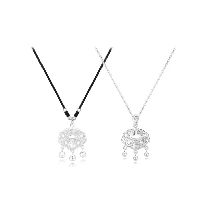 FANFRI Sterling Silver Necklaces Women's-8