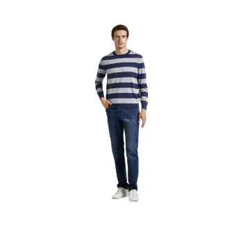 GOLDLION Sweater Men's Gray Blue