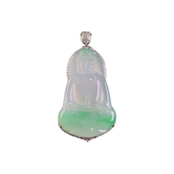 Xiangyan Ice Glutinous Jadeite Necklaces Unisex