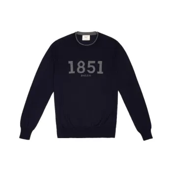 BALLY Sweaters Men Midnight Blue
