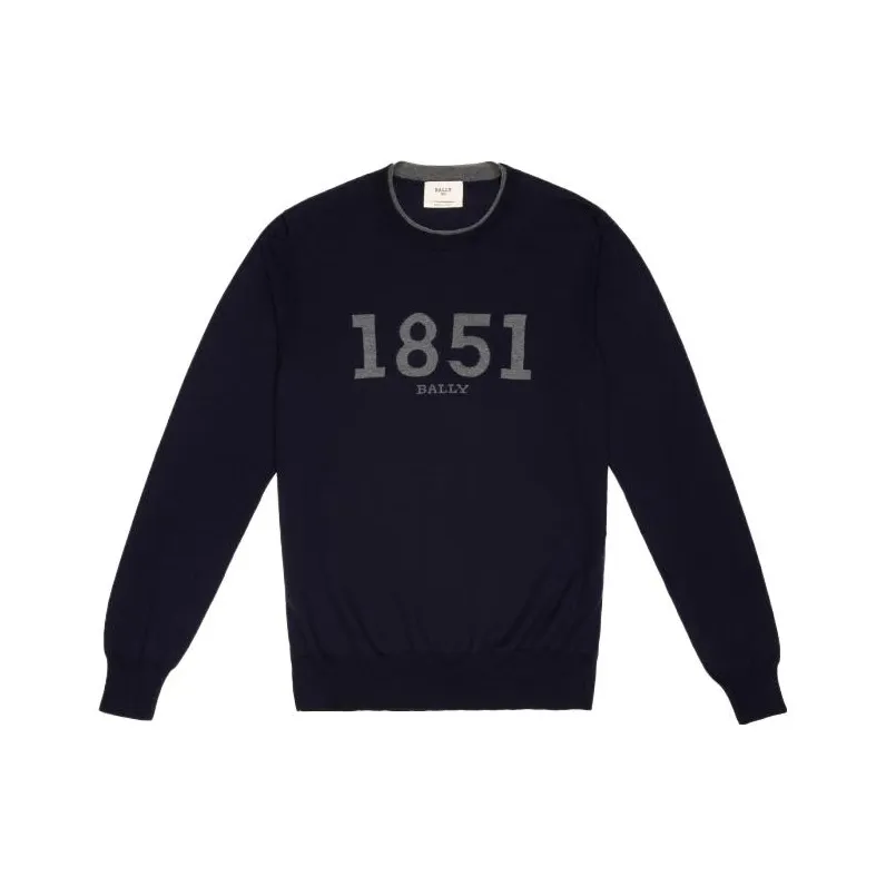 BALLY Sweaters Men Midnight Blue-0