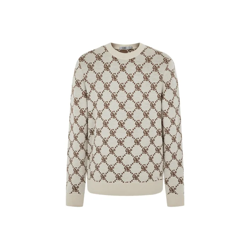 C'N'C Rhythm Party Series Fall And Winter Sweater Men's-0