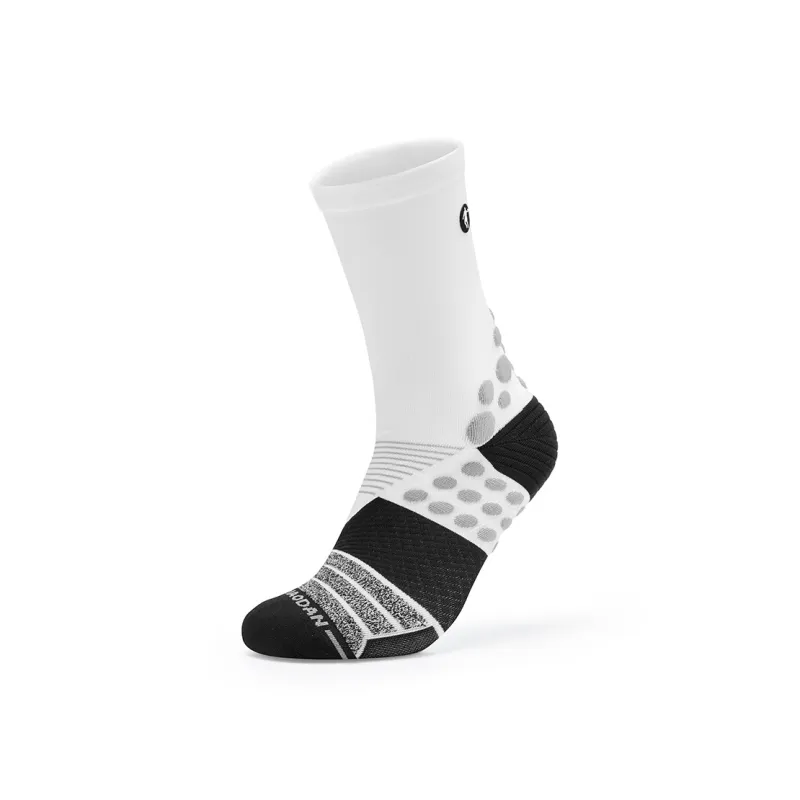 QIAODAN Running Socks Men's 1 Pack Jordan White-0