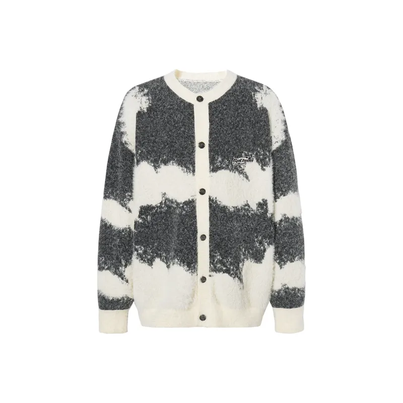 EPTISON Sweater Unisex Black White Gradient-1