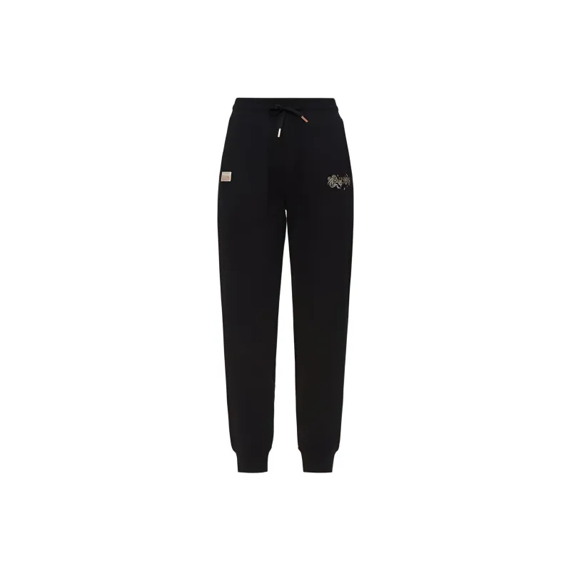 EVISU Sports Pants Women's Black-1