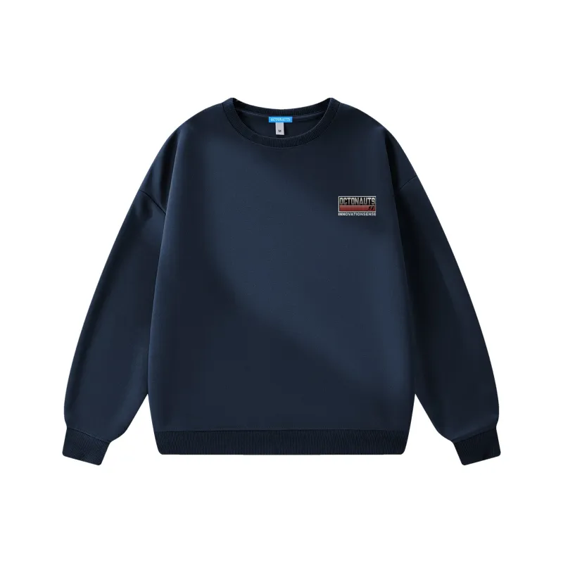 Small Columns Under The Sea Sweatshirt Unisex-2
