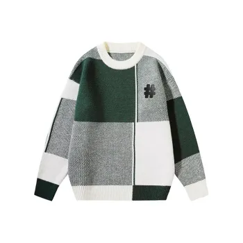 BEENTRILL Sweater Unisex Army Green