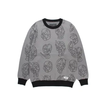 WACKO MARIA x 56 TATTOO STUDIO FW24 Sweater Unisex Gray