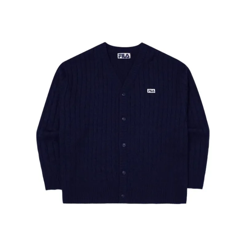 FILA Sweaters Unisex Navy Blue-0