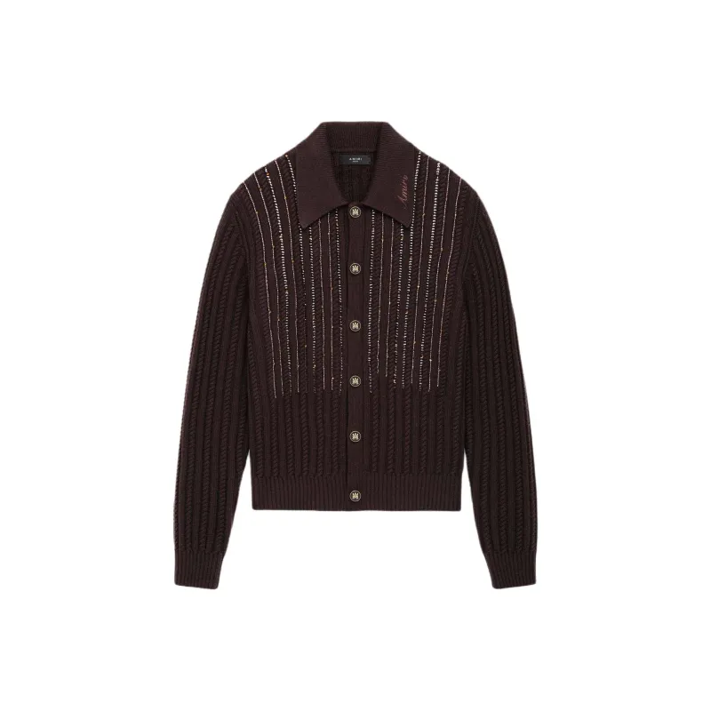 AMIRI FW24 Sweater Men's Dark Brown-0