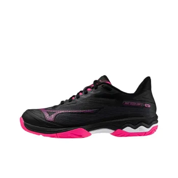 Mizuno Wave Exceed Light 2 Low Top Tennis Shoes Women's Black Pink