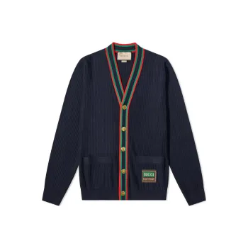 GUCCI Sweaters Men Blue