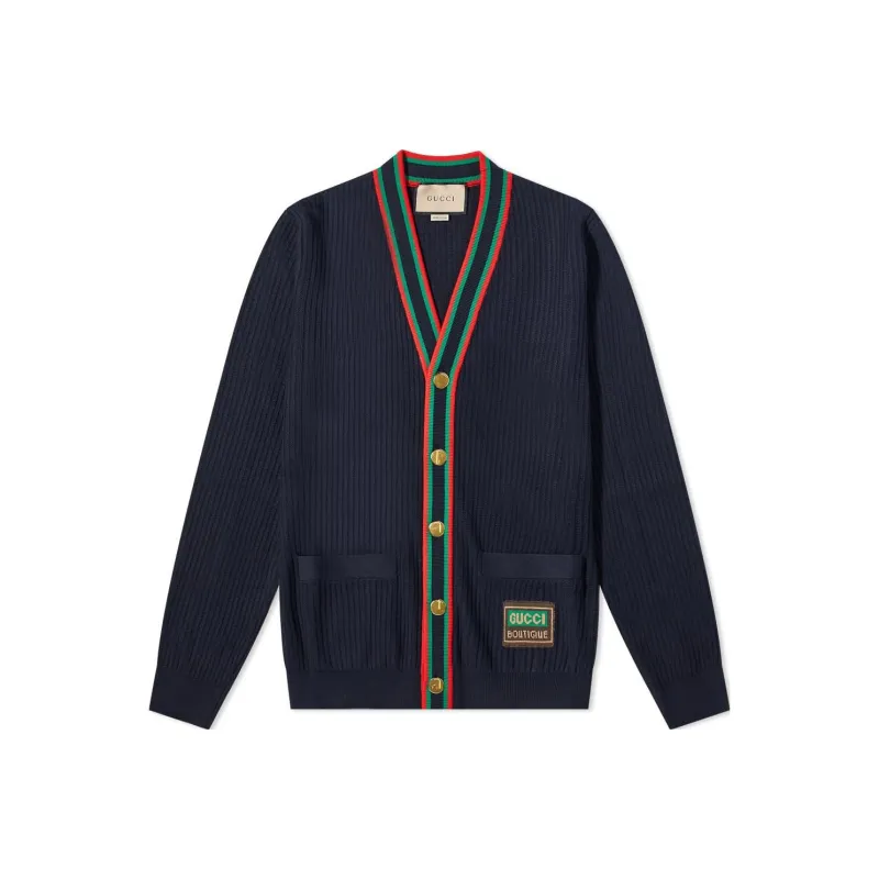 GUCCI Sweaters Men Blue-0