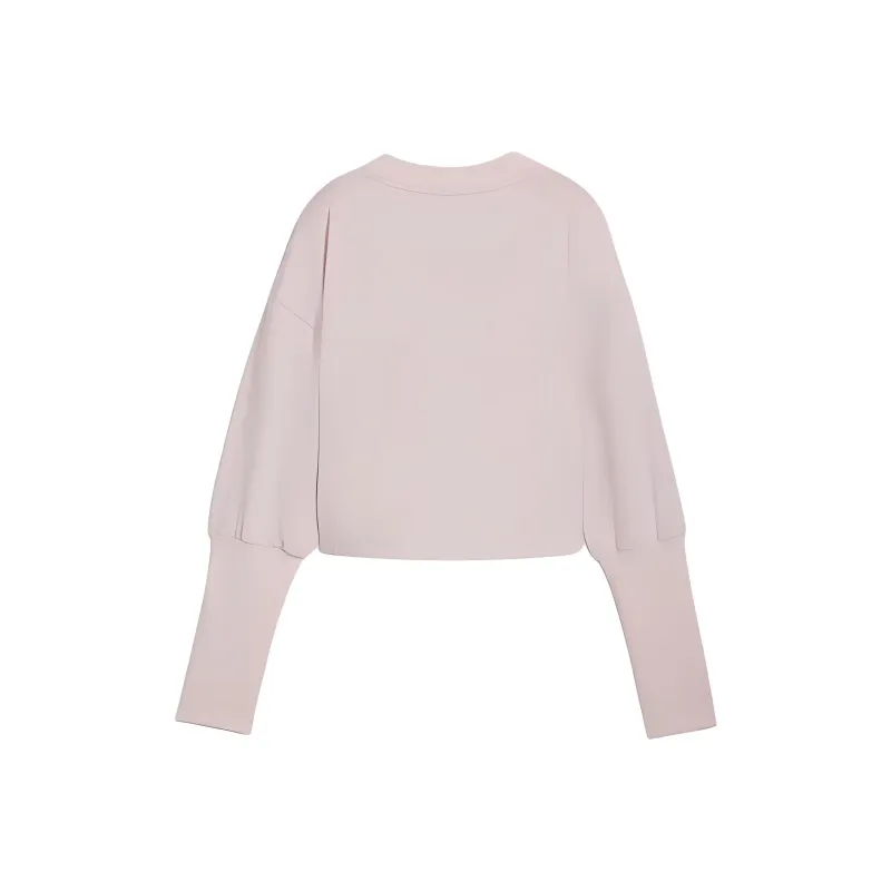 PUMA Yoga Studio Knitwear Women's Light Purple Dusty-1