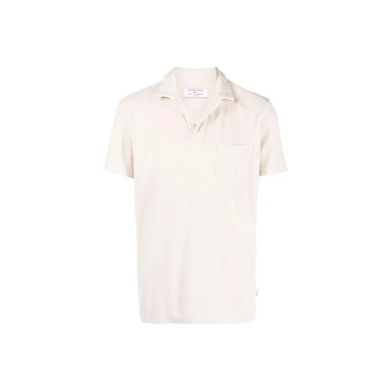 ORLEBAR BROWN Terry-cloth Organic-cotton Polo Shirt-0