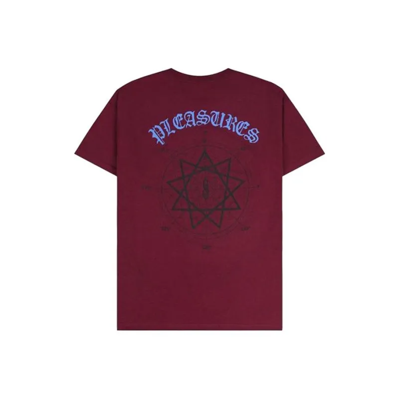 PLEASURES X Slipknot Compass T Shirt-1