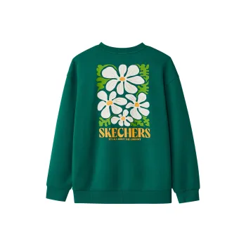 Skechers Sweatshirt Unisex Evergreen