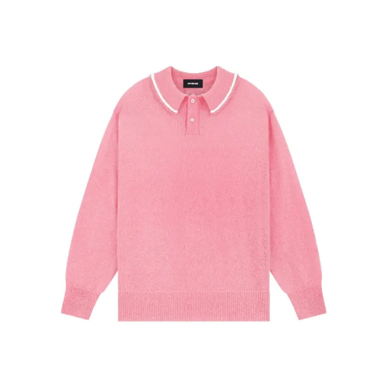 WE11DONE SS23 Sweaters Unisex Pink-0